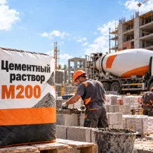Цементный раствор М200