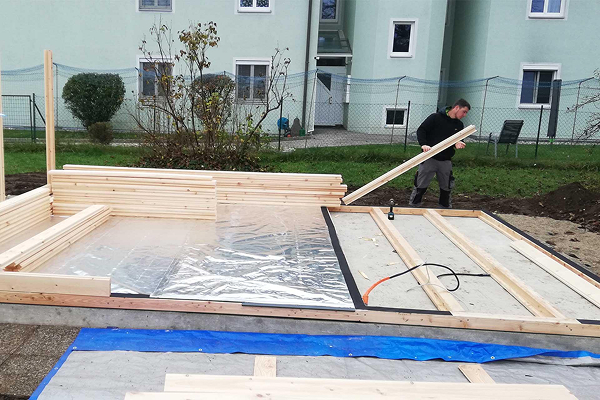 Бетон для фундамента бани